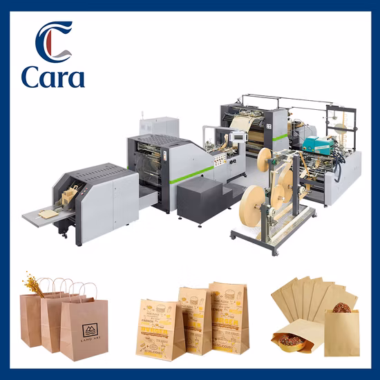 Rokin Brand Superior Bolsas De Embalaje De Ropa Completamente Automatico Maquina PARA Hacer Bolsas De Papel Kfraft Machine